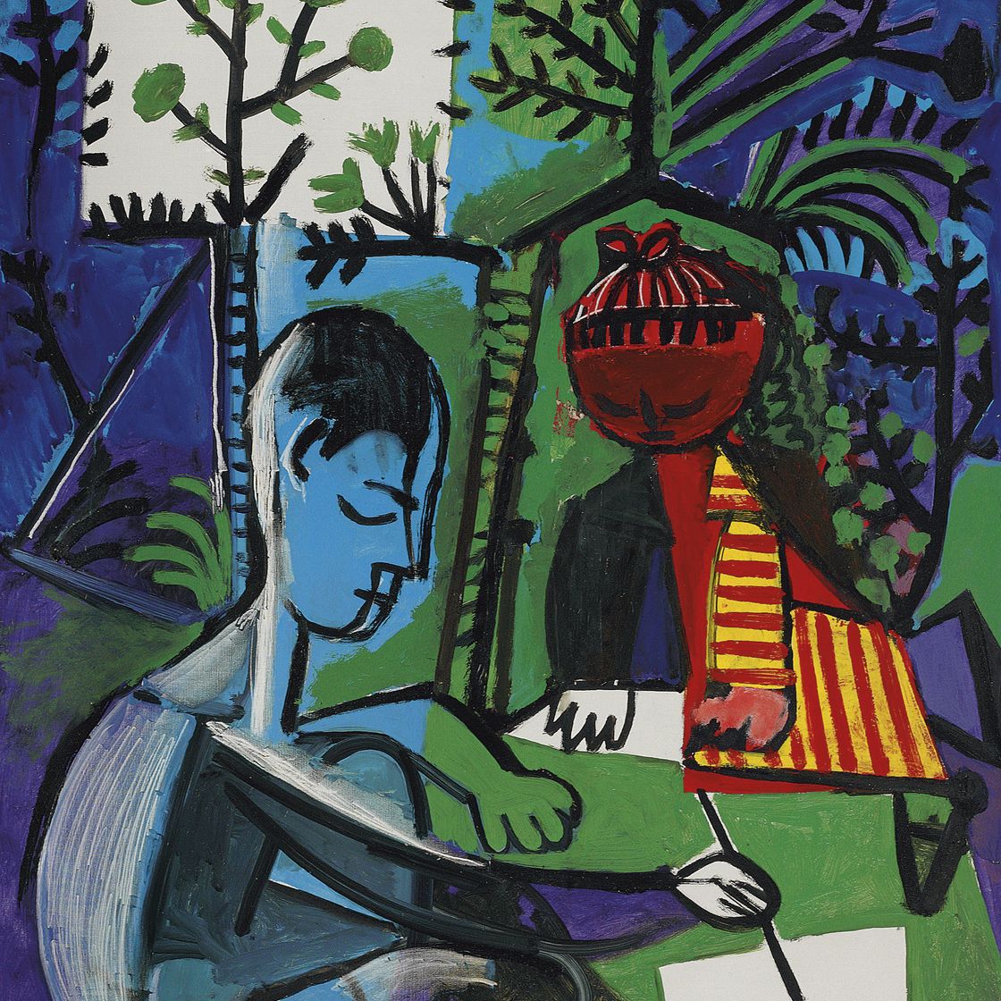 Pablo Picasso — Клод и Палома десинант