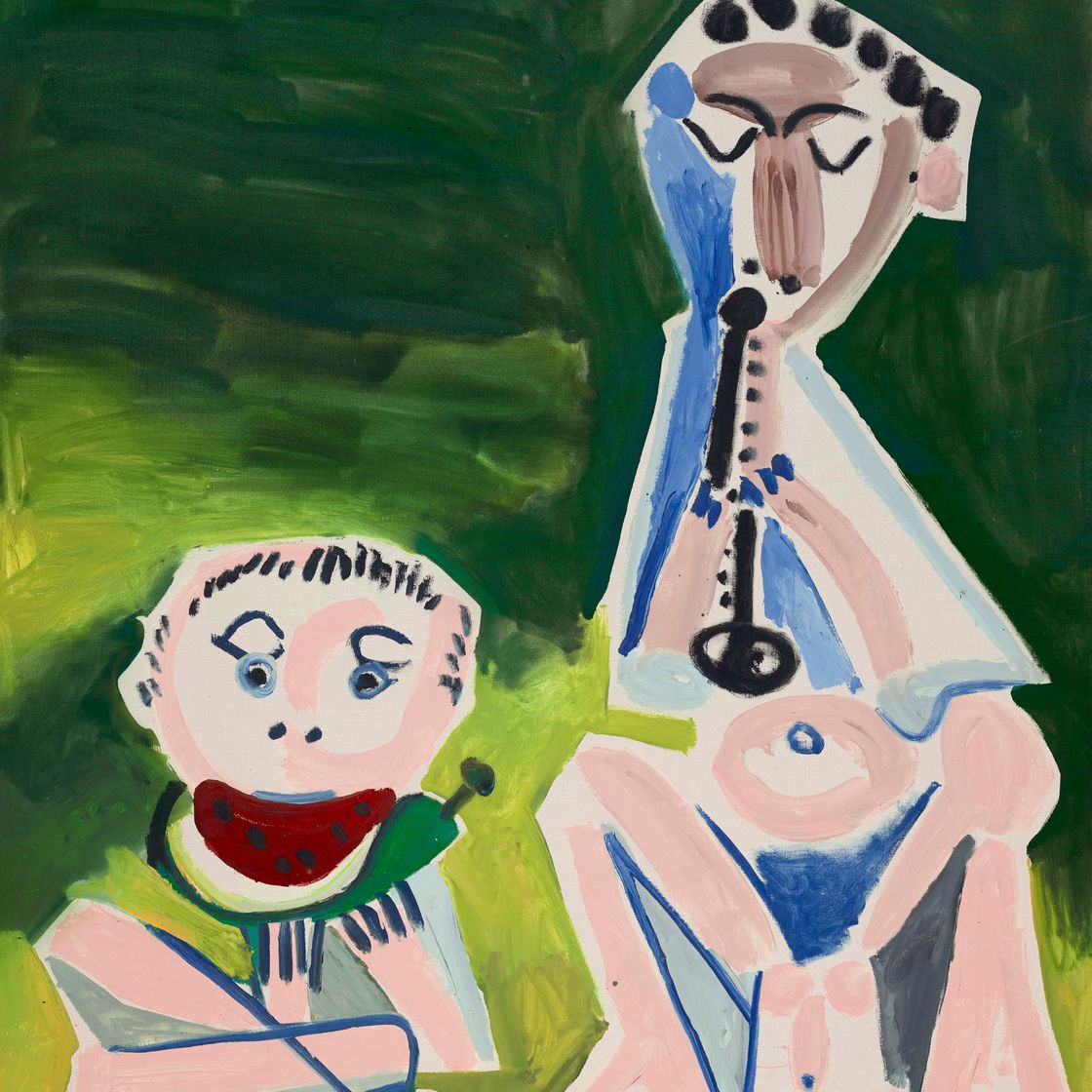 Pablo Picasso — Мастер игры на флейте и пастиле, изображение 1