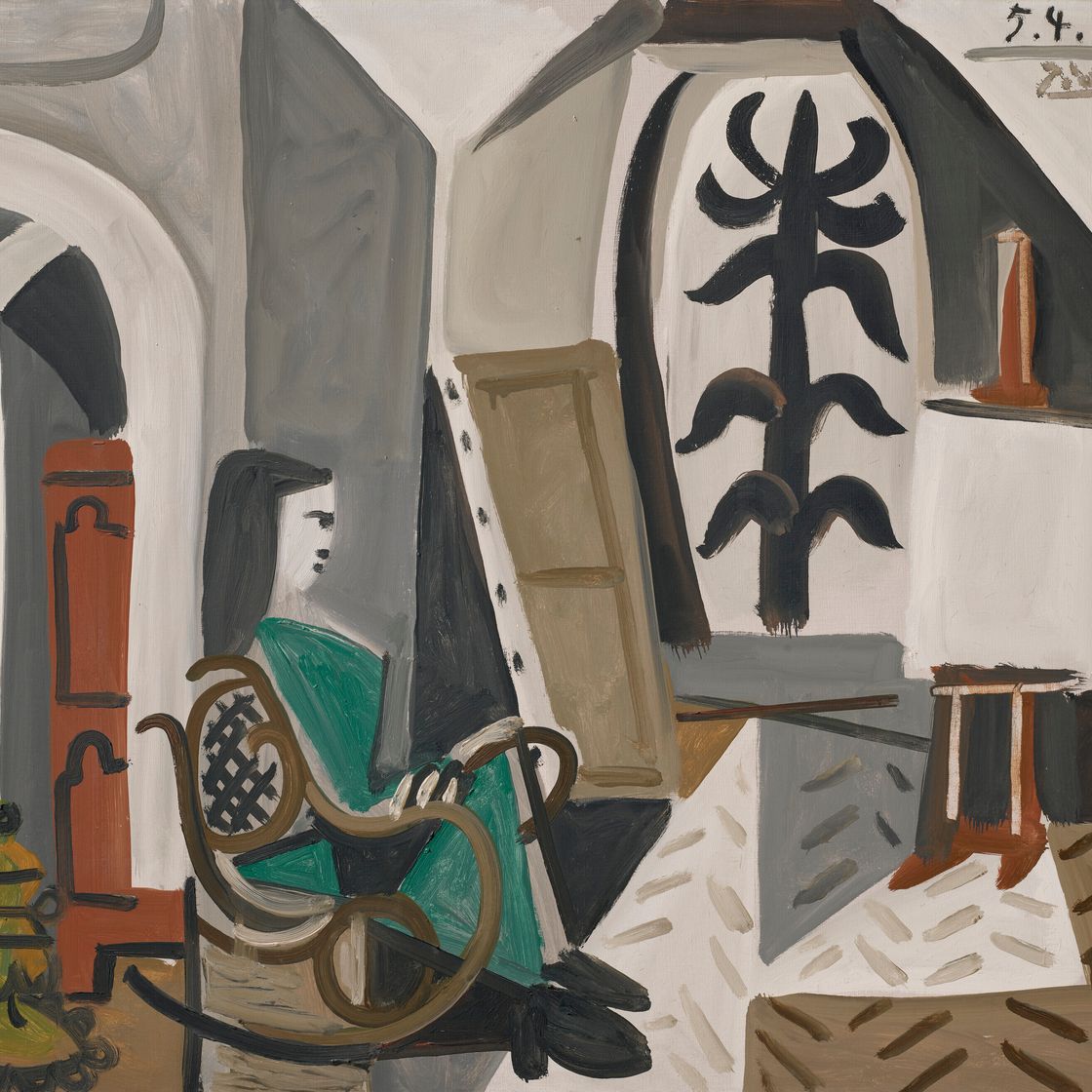 Pablo Picasso — Женщина-танцовщица, изображение 1
