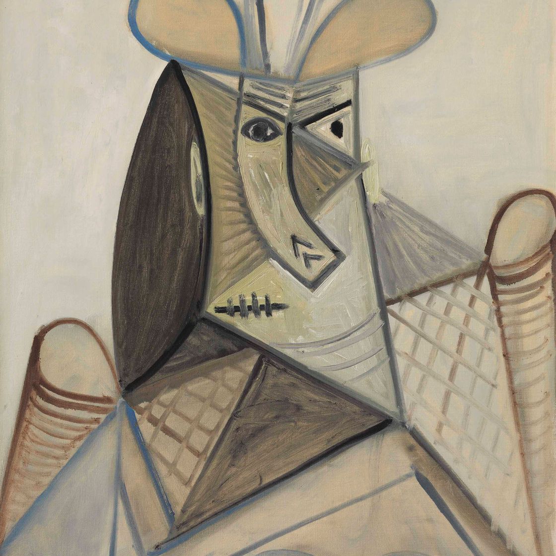 Pablo Picasso — Бюст женщины во главе (Дора Маар)