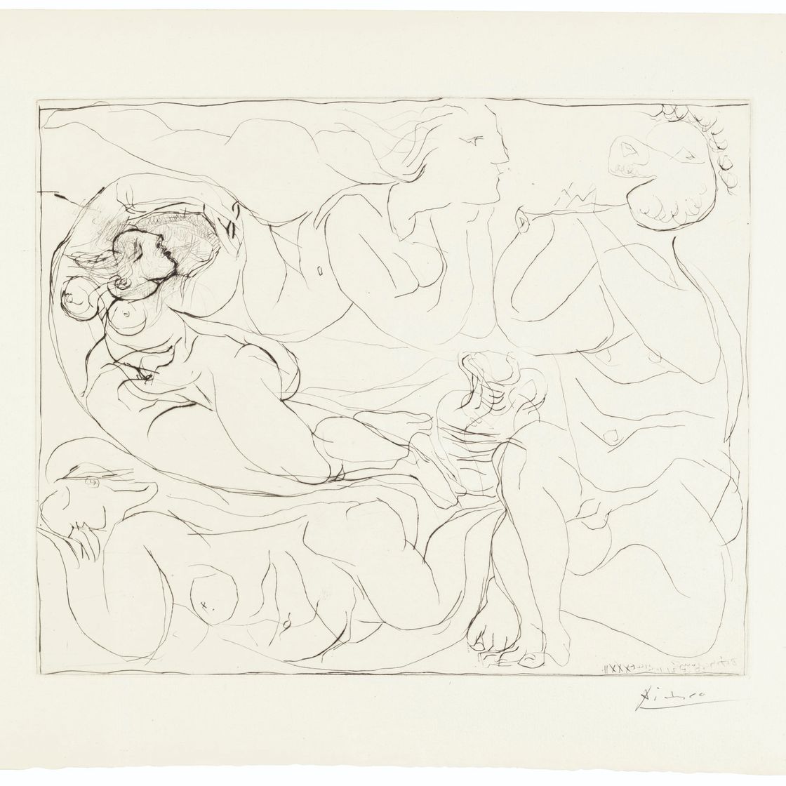 Pablo Picasso — Ла Сюит Воллар, изображение 11
