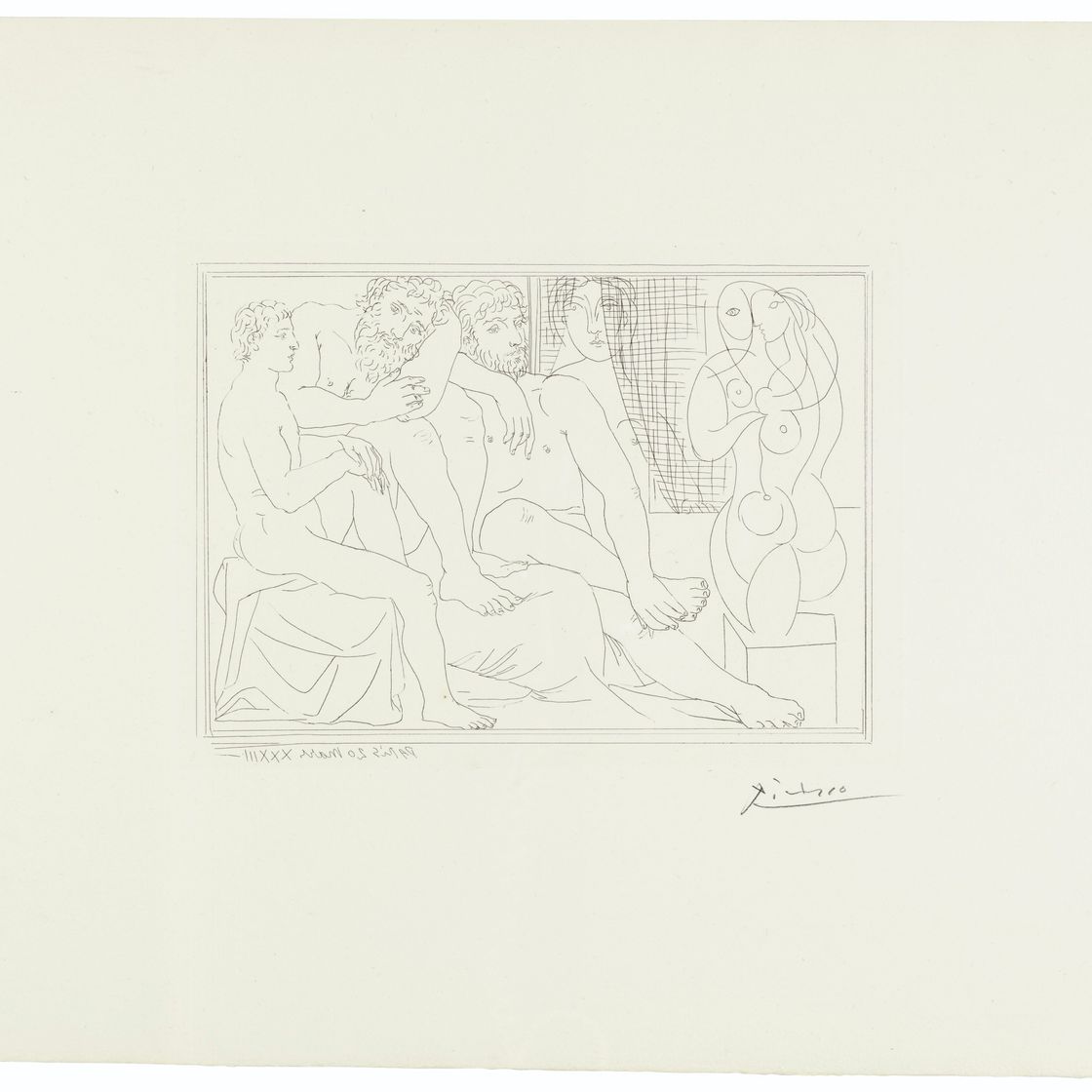 Pablo Picasso — Ла Сюит Воллар, изображение 12