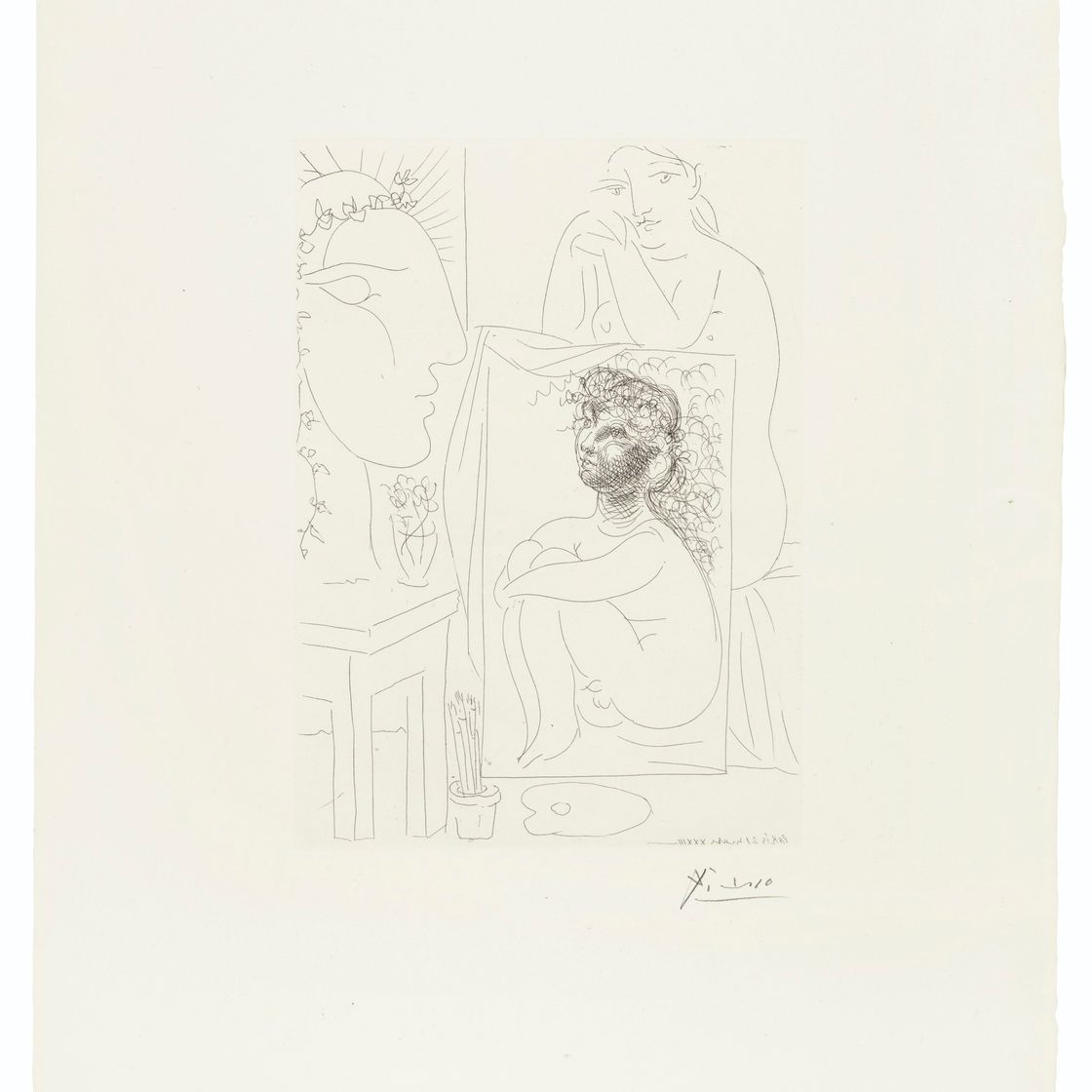 Pablo Picasso — Ла Сюит Воллар, изображение 14