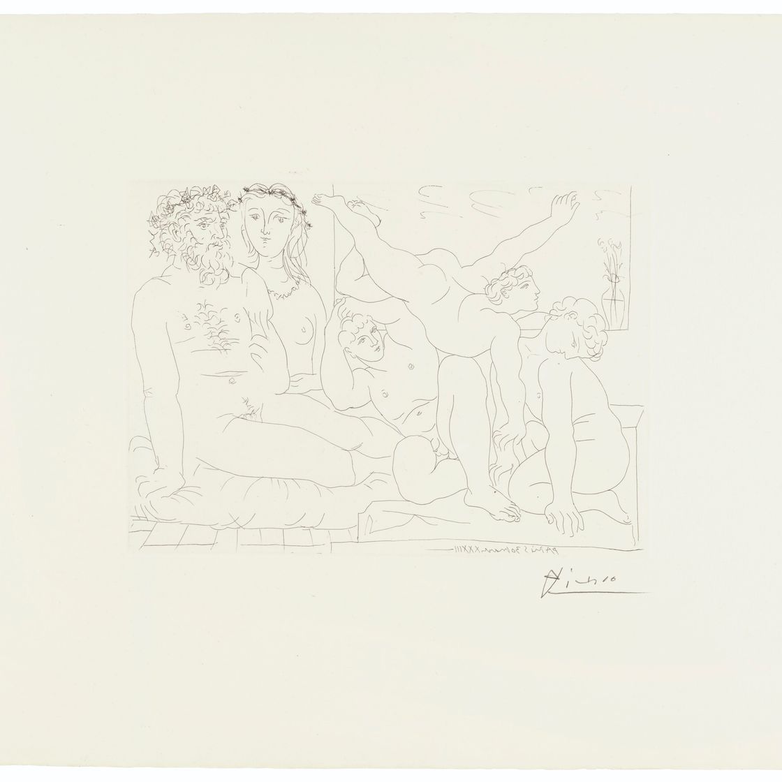 Pablo Picasso — Ла Сюит Воллар, изображение 25