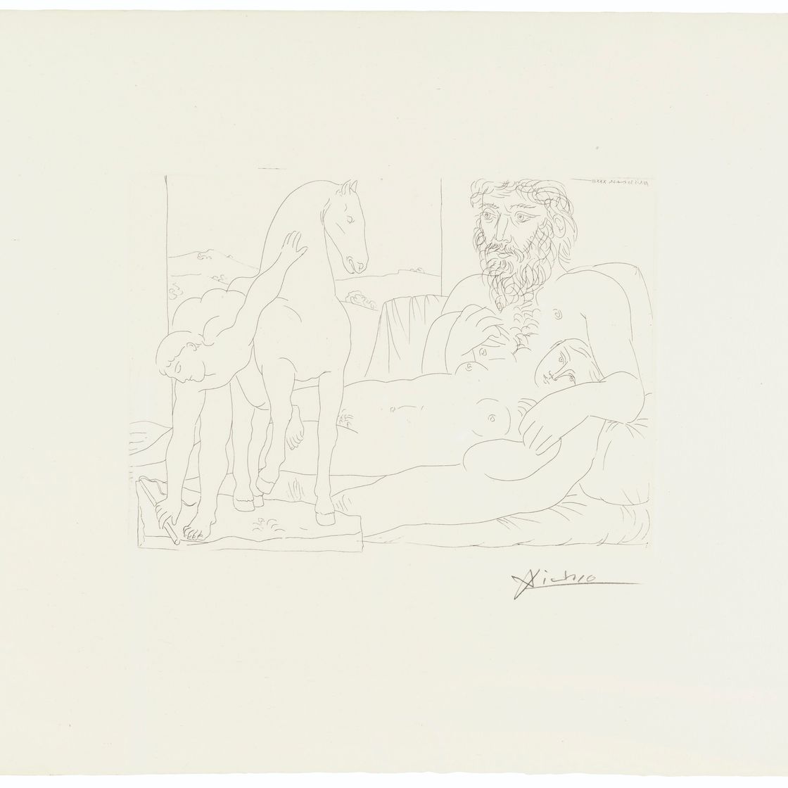 Pablo Picasso — Ла Сюит Воллар, изображение 26