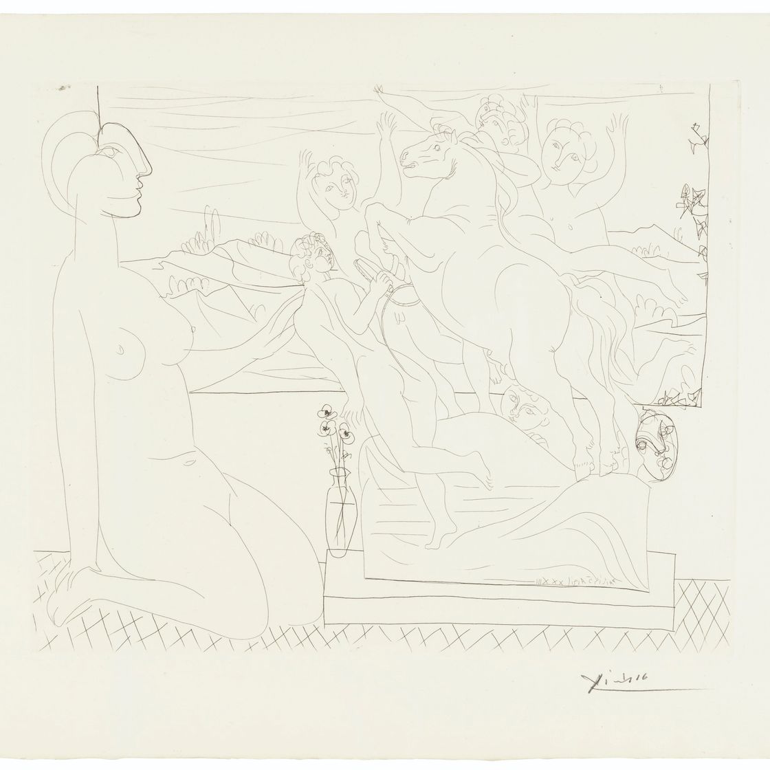Pablo Picasso — Ла Сюит Воллар, изображение 37