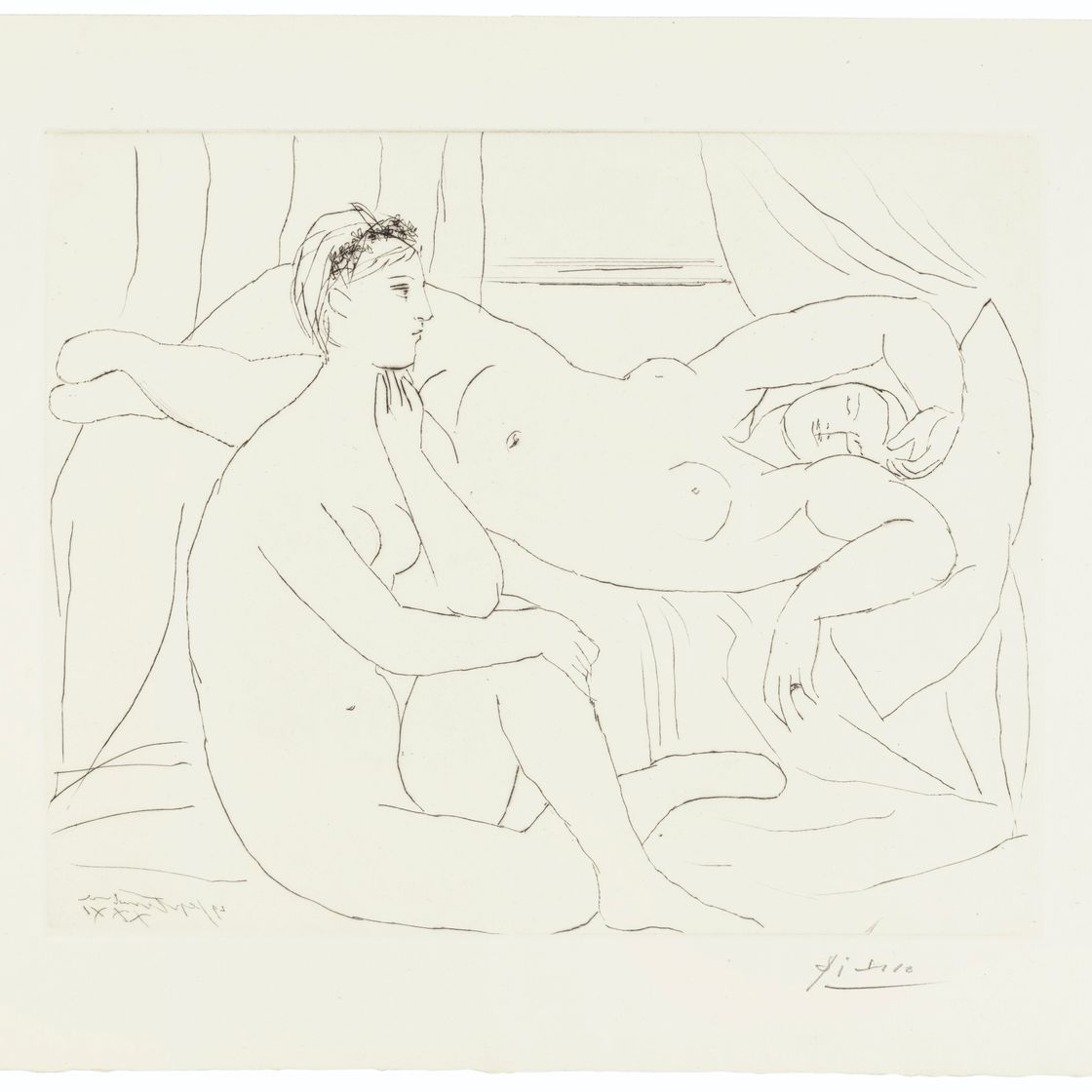 Pablo Picasso — Ла Сюит Воллар, изображение 9