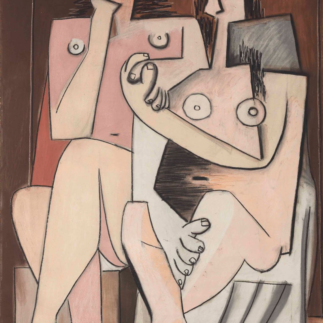 Pablo Picasso — Мужчина и женщина