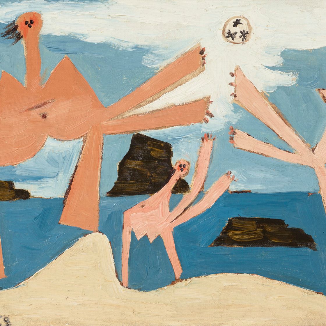 Pablo Picasso — Девушки на воздушном шаре, изображение 1