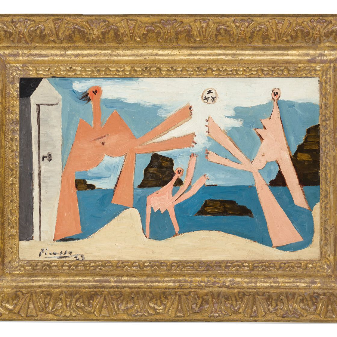 Pablo Picasso — Девушки на воздушном шаре, изображение 2