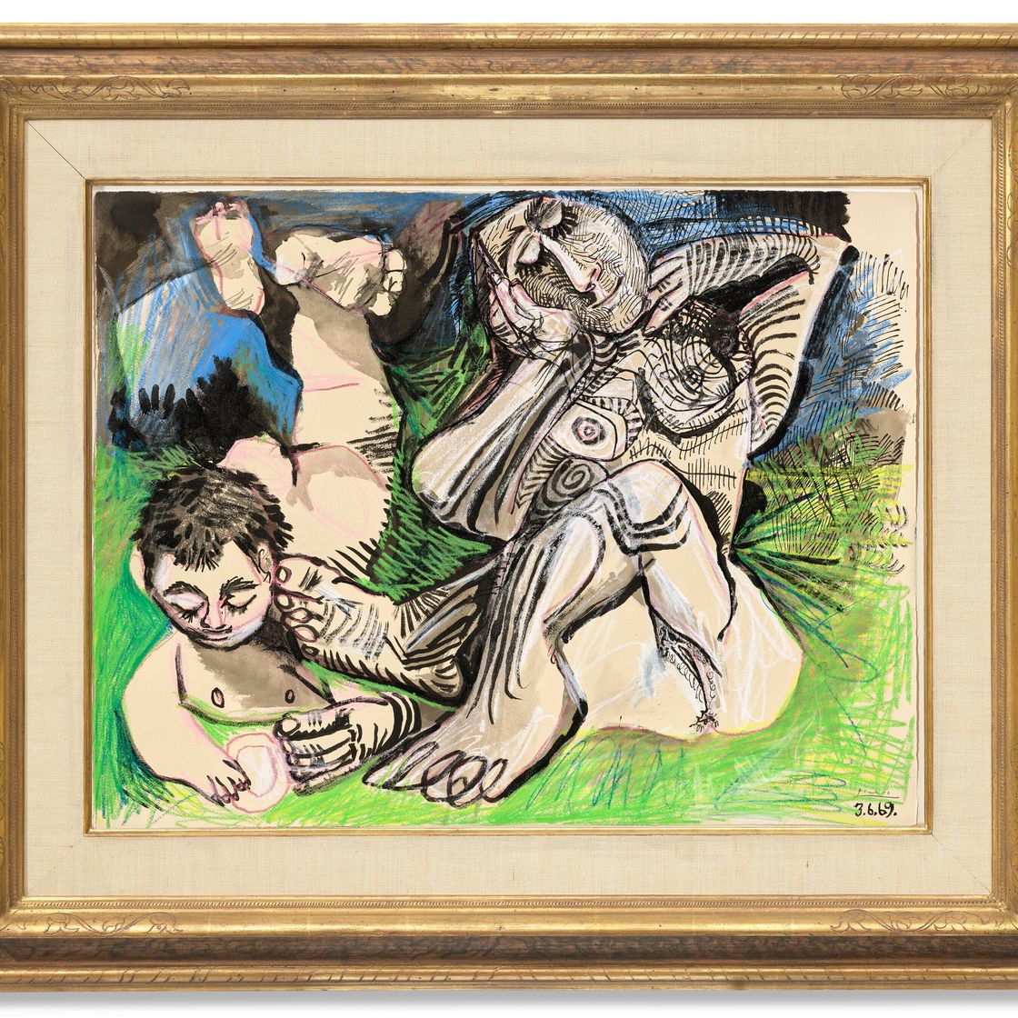 Pablo Picasso — Женщина и молодой парень - это мы, изображение 2