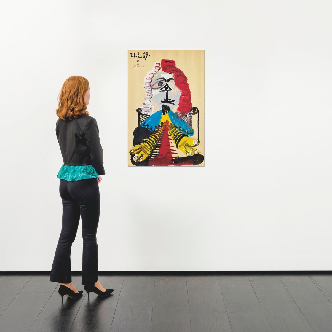 Pablo Picasso — Бюст человека, изображение 2