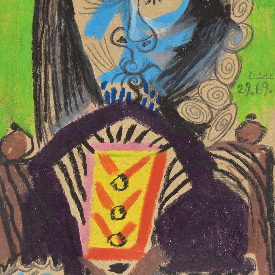 Pablo Picasso — Бюст человека-убийцы, изображение 1