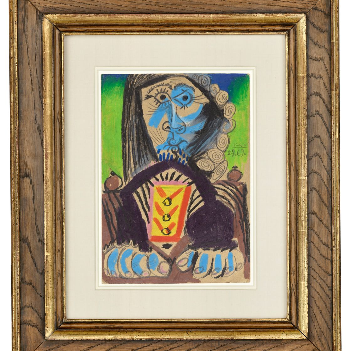Pablo Picasso — Бюст человека-убийцы, изображение 2