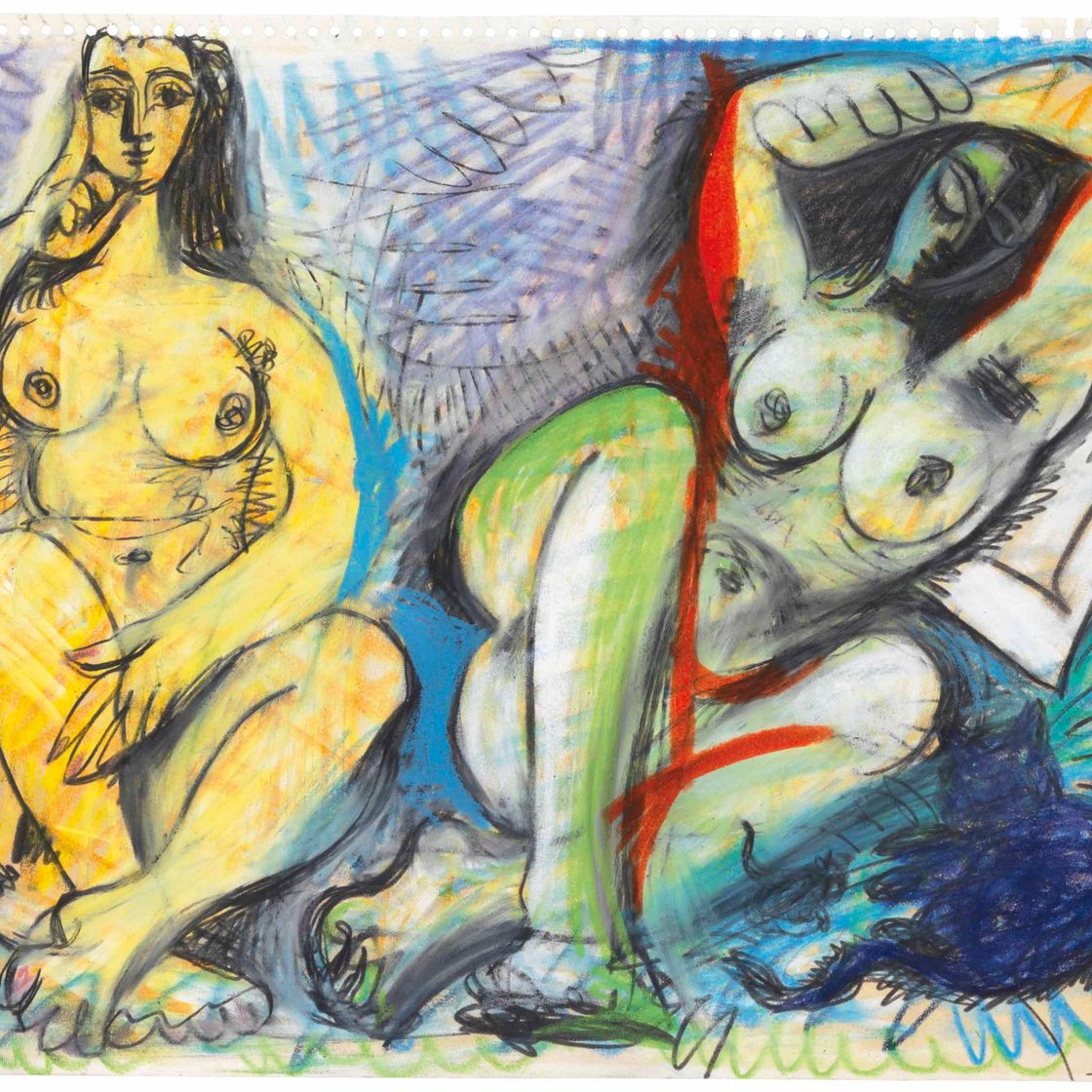 Pablo Picasso — Два нуса