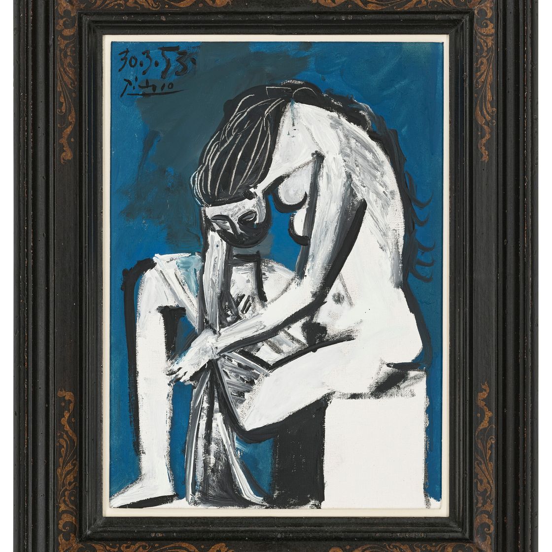 Pablo Picasso — Прекрасная женщина (Франсуаза), изображение 2