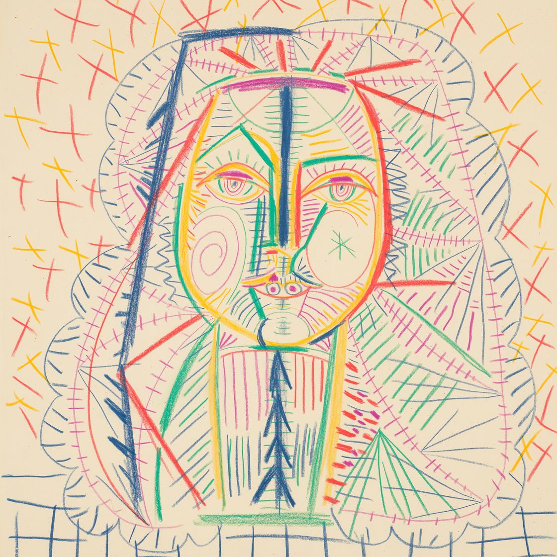 Pablo Picasso — Портрет Франсуазы, изображение 1