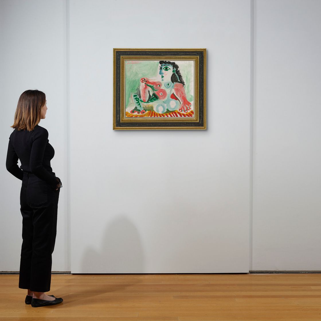 Pablo Picasso — Nu Ассис сюр цапиш ООН Рэй é, изображение 3