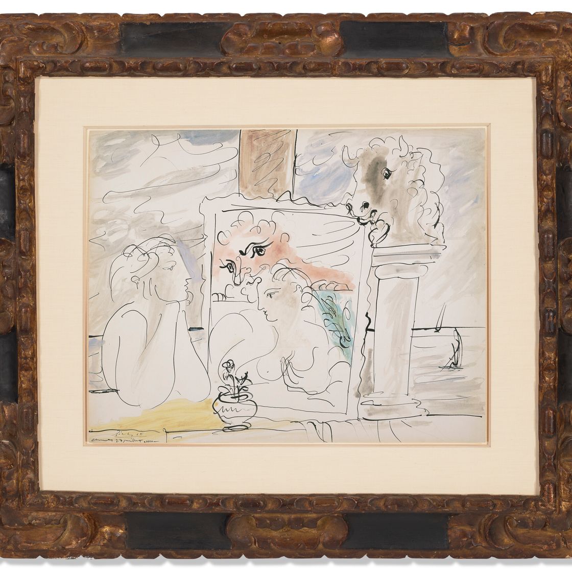Pablo Picasso — Красавица и чудовище (The Beauty and the Beast), изображение 2