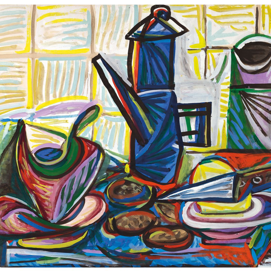 Pablo Picasso — Кафе La cafetière