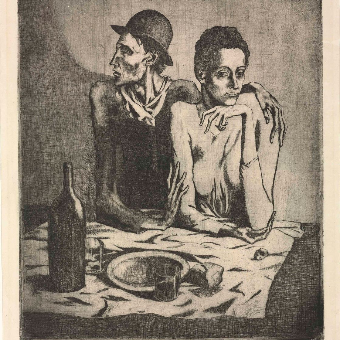 Pablo Picasso — Ле репас экономный