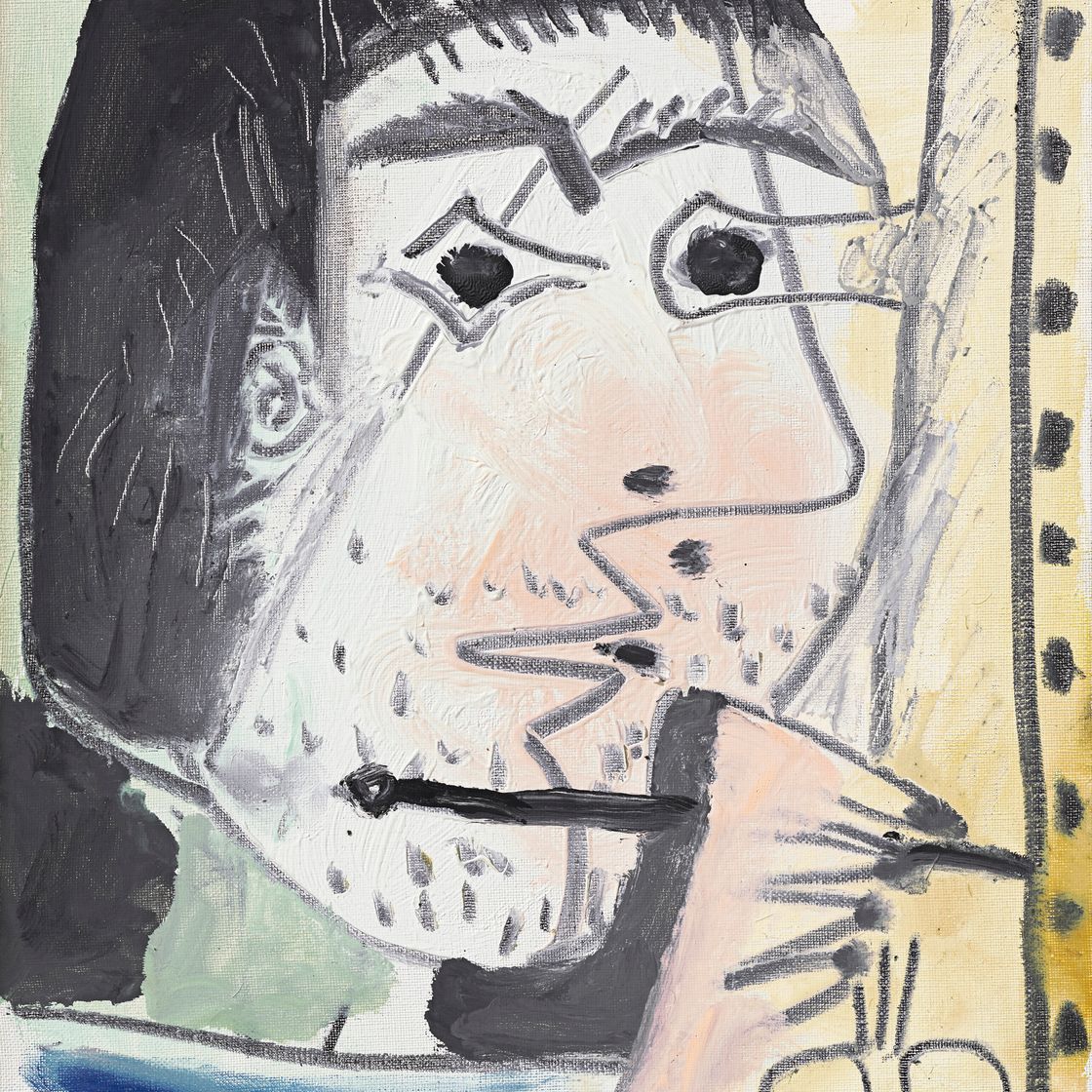 Pablo Picasso — Встреча (наедине), изображение 1