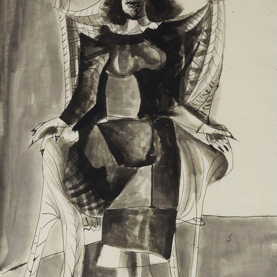 Pablo Picasso — Женская осанка