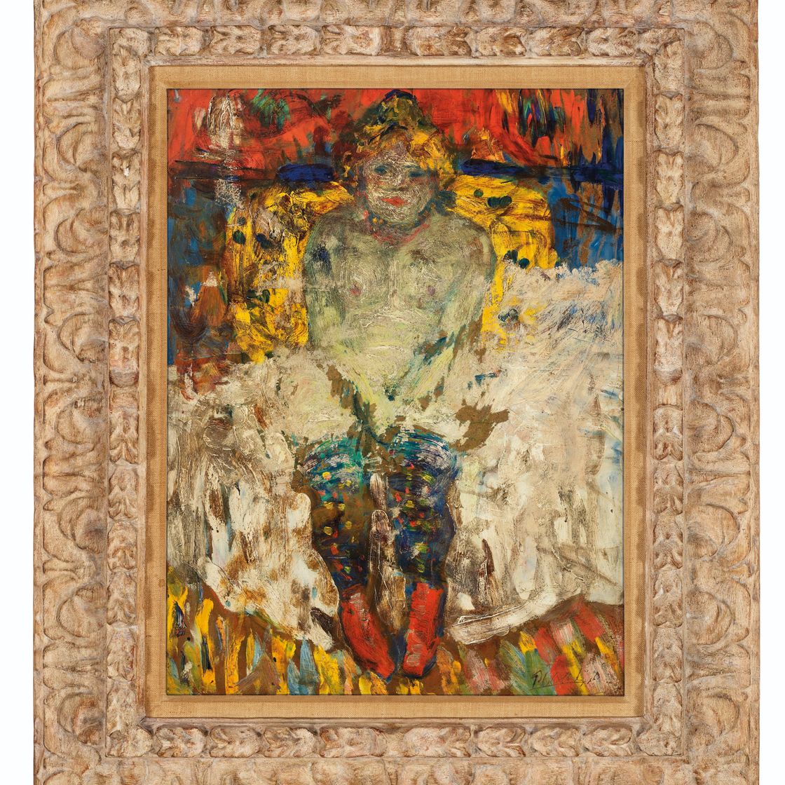 Pablo Picasso — Прекрасная женщина в черном, изображение 3