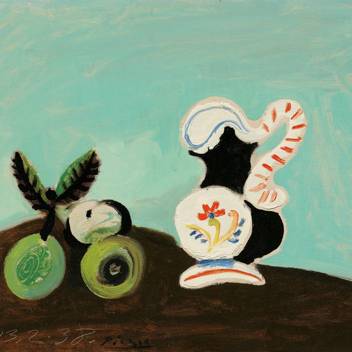 Pablo Picasso — Смерть природы, фрукты и овощи