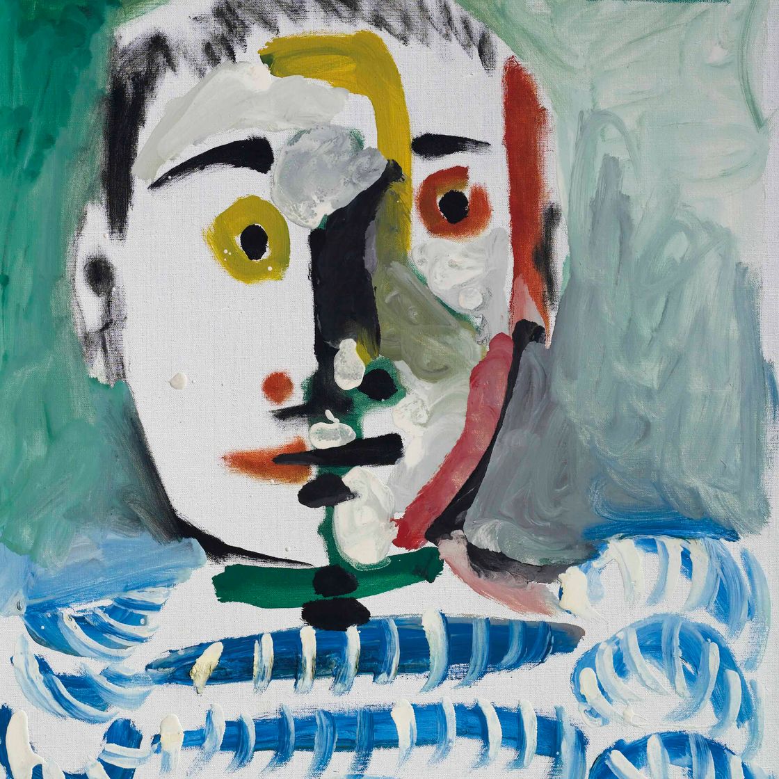Pablo Picasso — Бюст человека