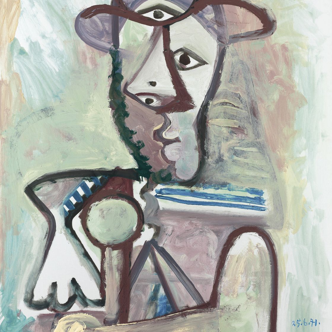 Pablo Picasso — Бюст человека