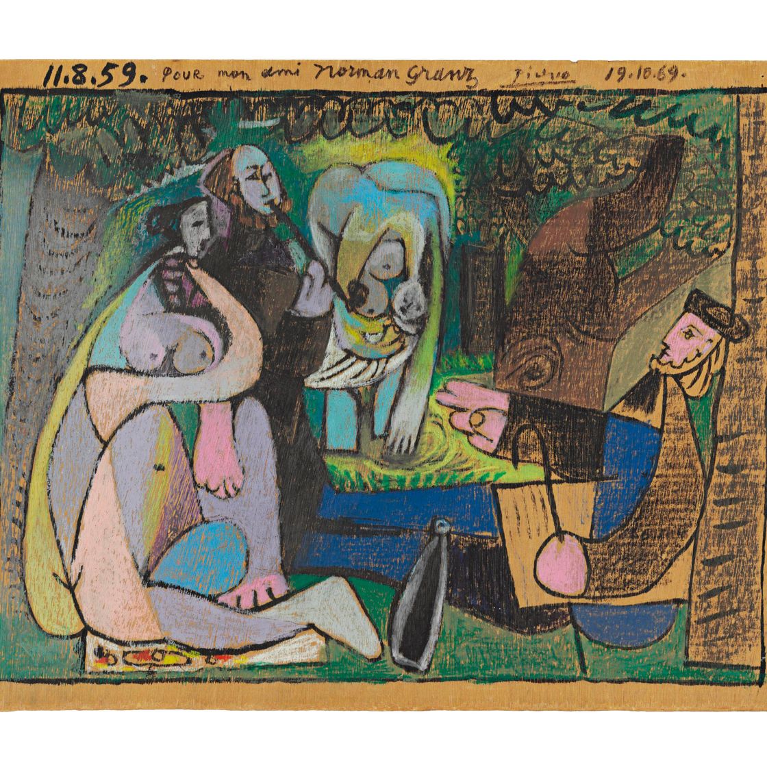 Pablo Picasso — Встреча на траве