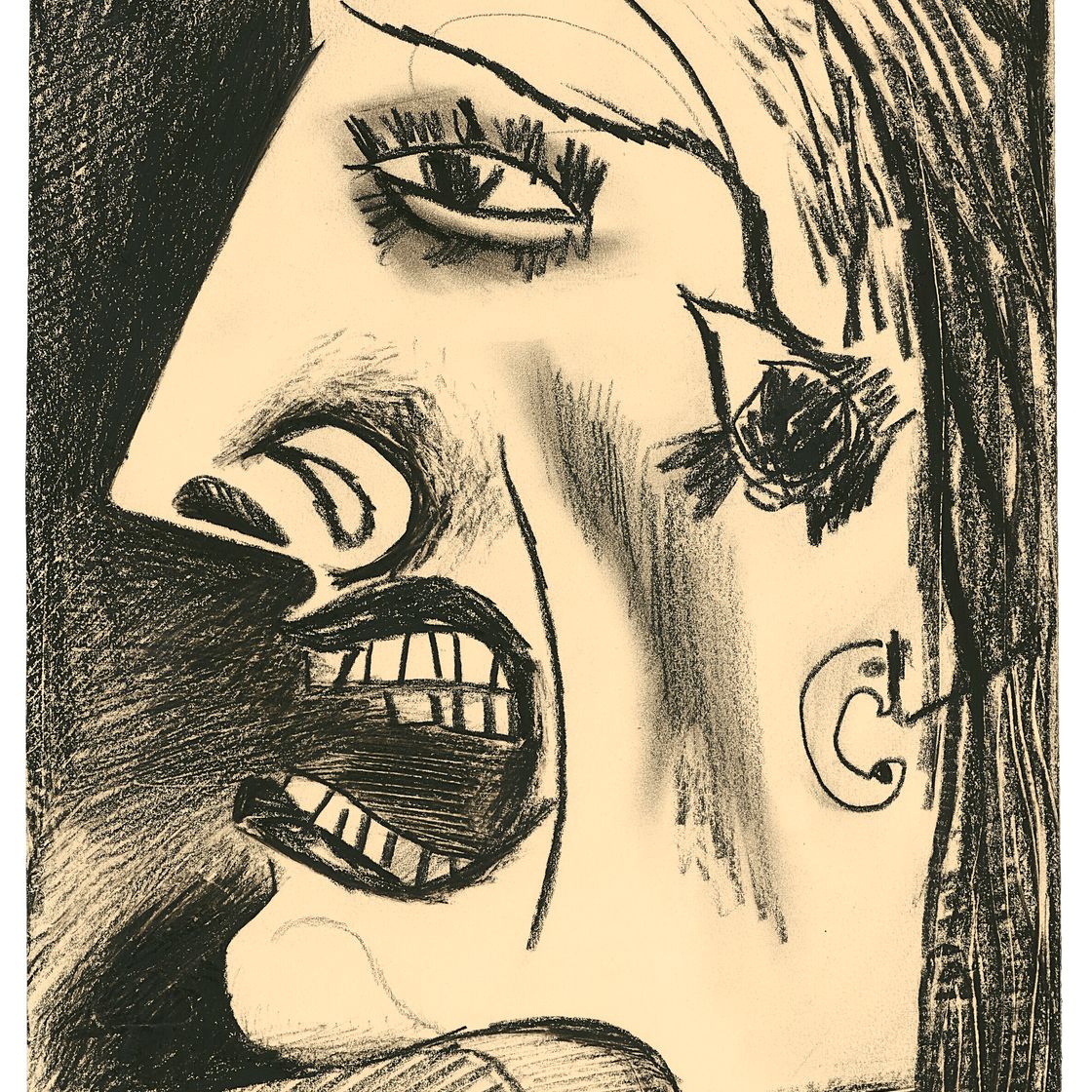 Pablo Picasso — Женщина, бросающая вызов своим желаниям, изображение 1