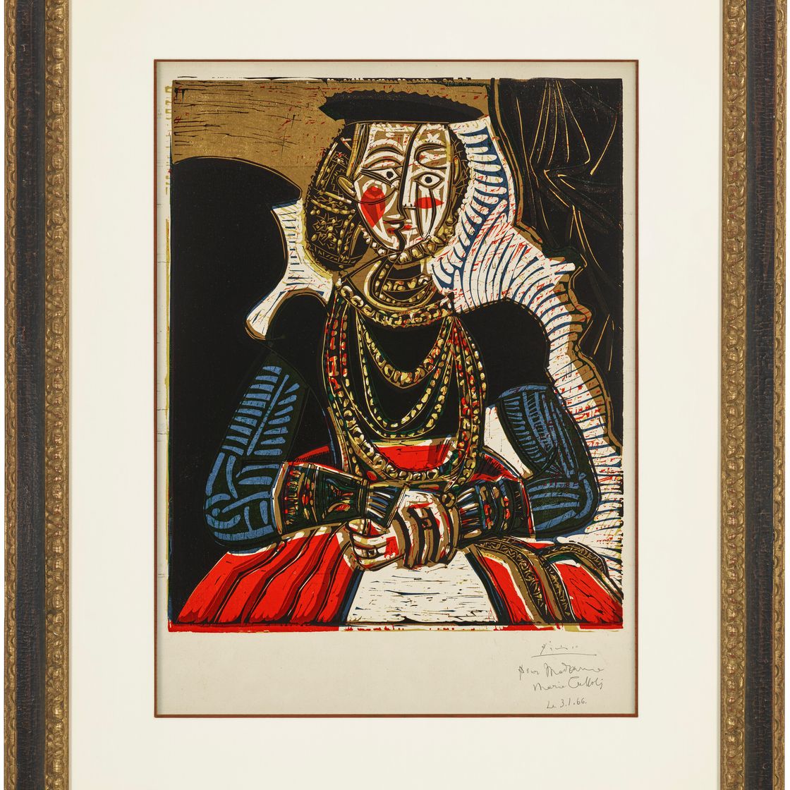 Pablo Picasso — Бюст молодой женщины д'Апре Кранаха, изображение 2