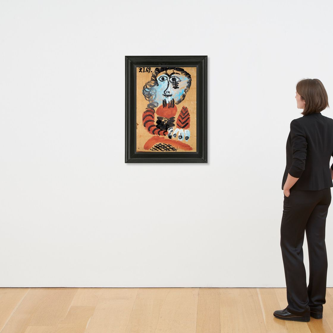 Pablo Picasso — Бюст человека, изображение 3