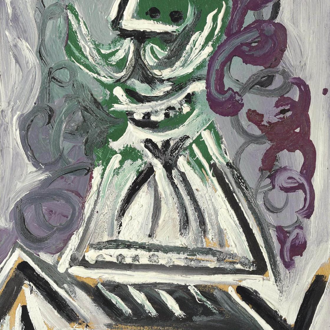 Pablo Picasso — Бюст мушкетера