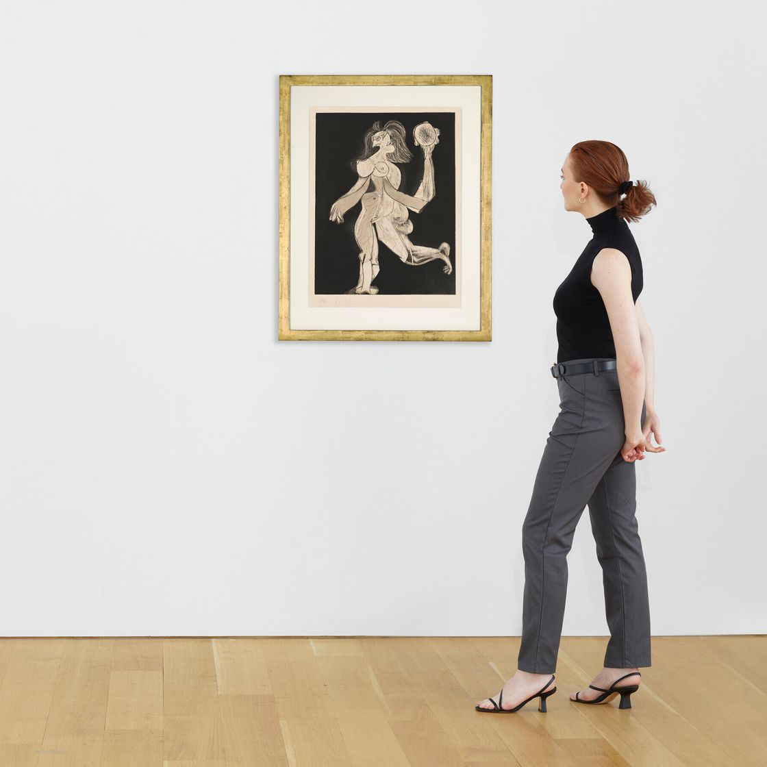 Pablo Picasso — Женщина на тамбурине, изображение 4