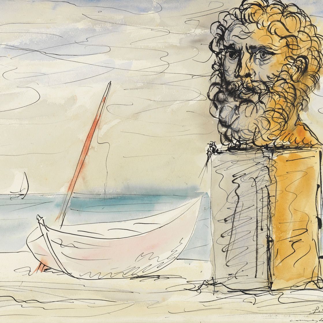 Pablo Picasso — Бюст и барк, изображение 1