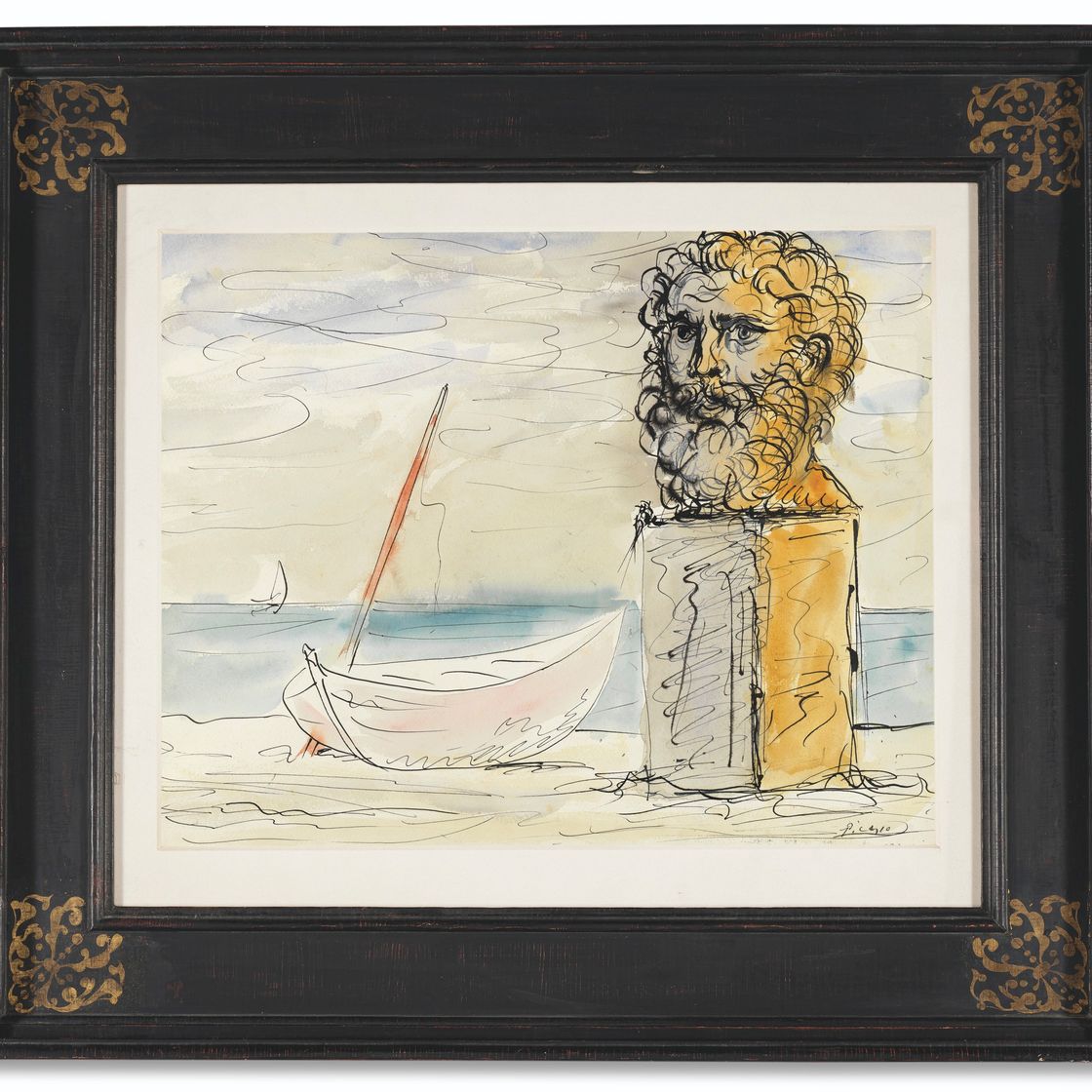 Pablo Picasso — Бюст и барк, изображение 2
