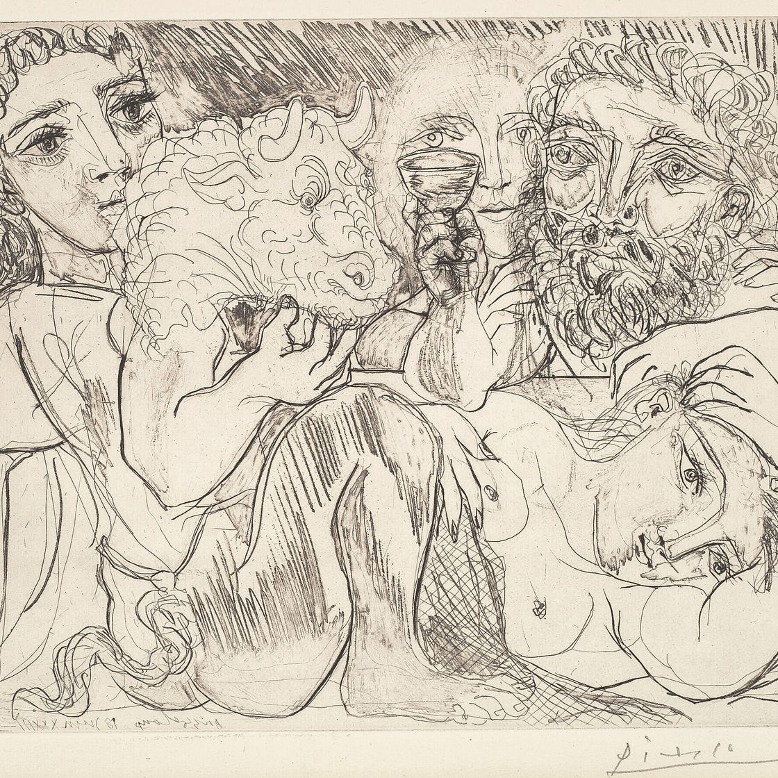 Pablo Picasso — Ла Сюит Воллар, изображение 15