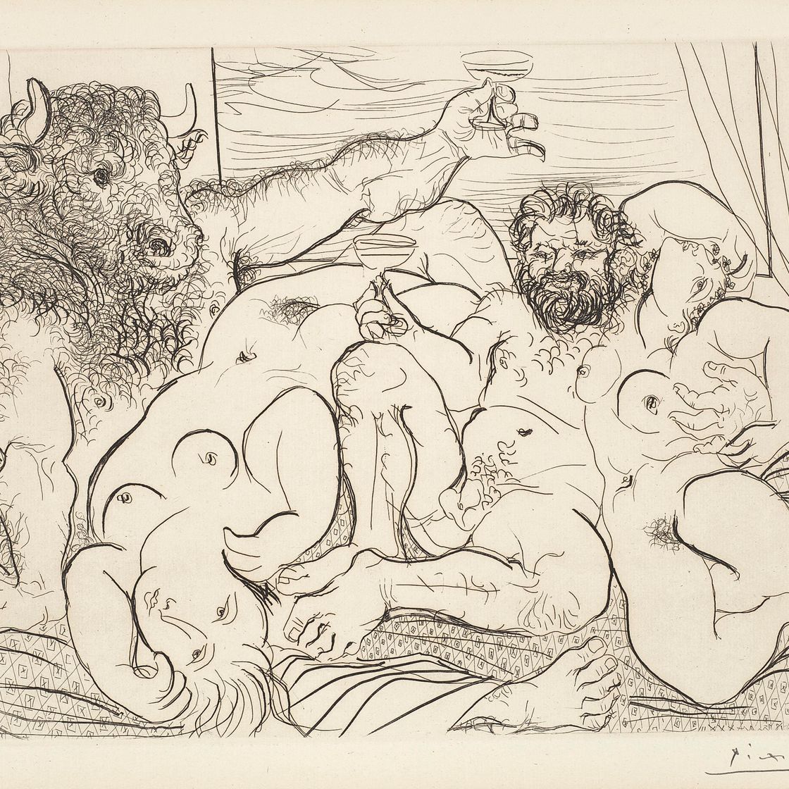 Pablo Picasso — Ла Сюит Воллар, изображение 4