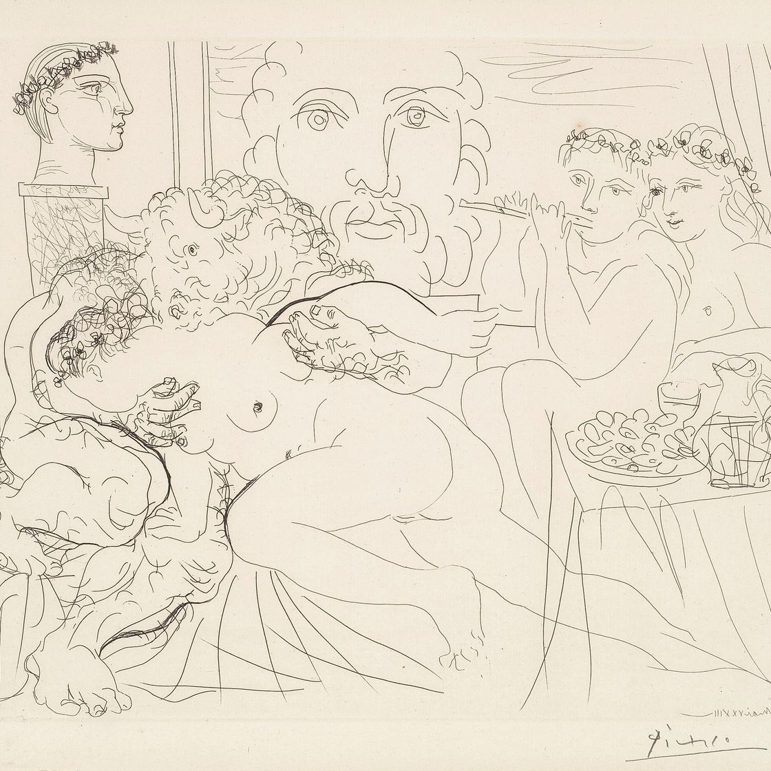 Pablo Picasso — Ла Сюит Воллар, изображение 7