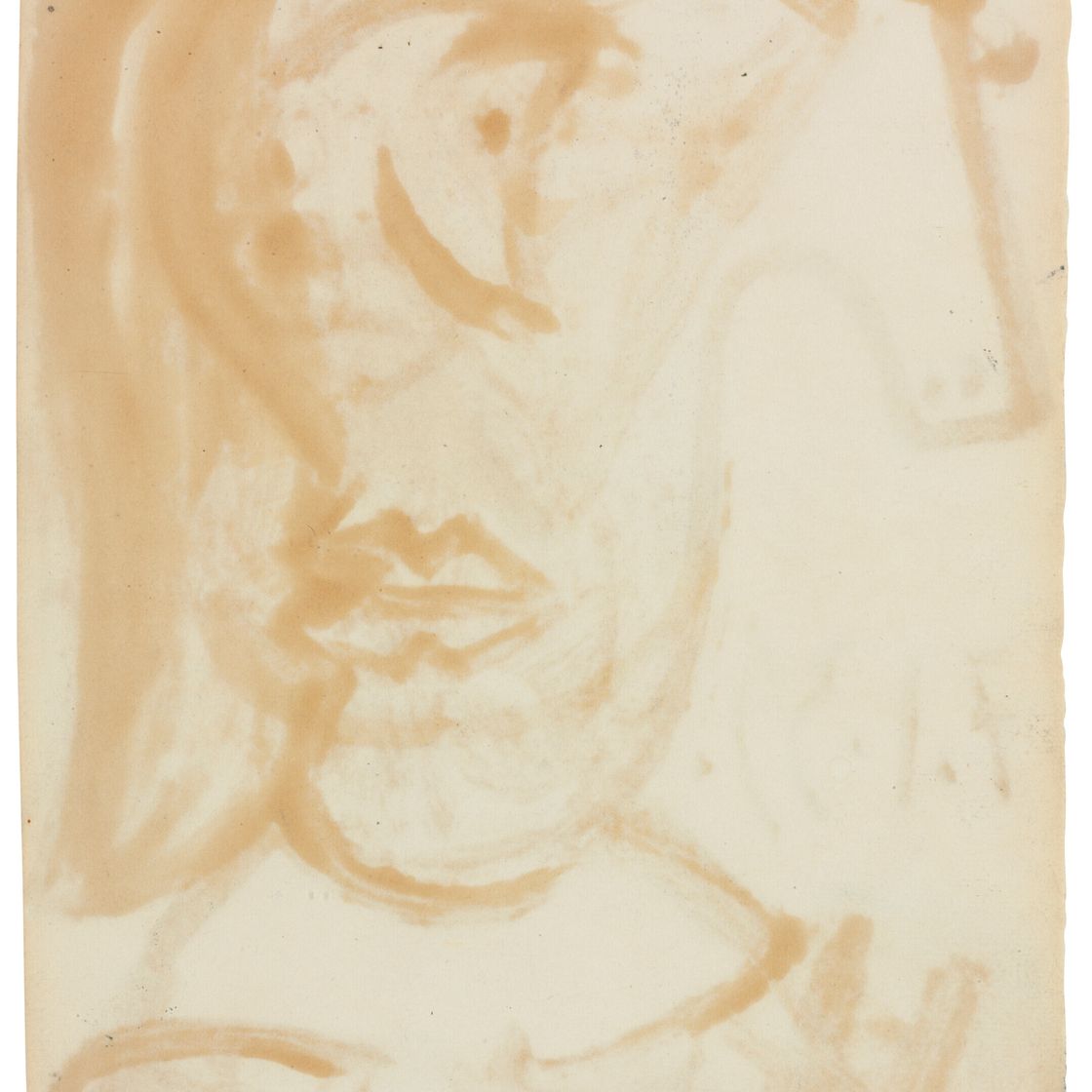 Pablo Picasso — Тет-а-тет с женщиной (Дора Маар), изображение 2