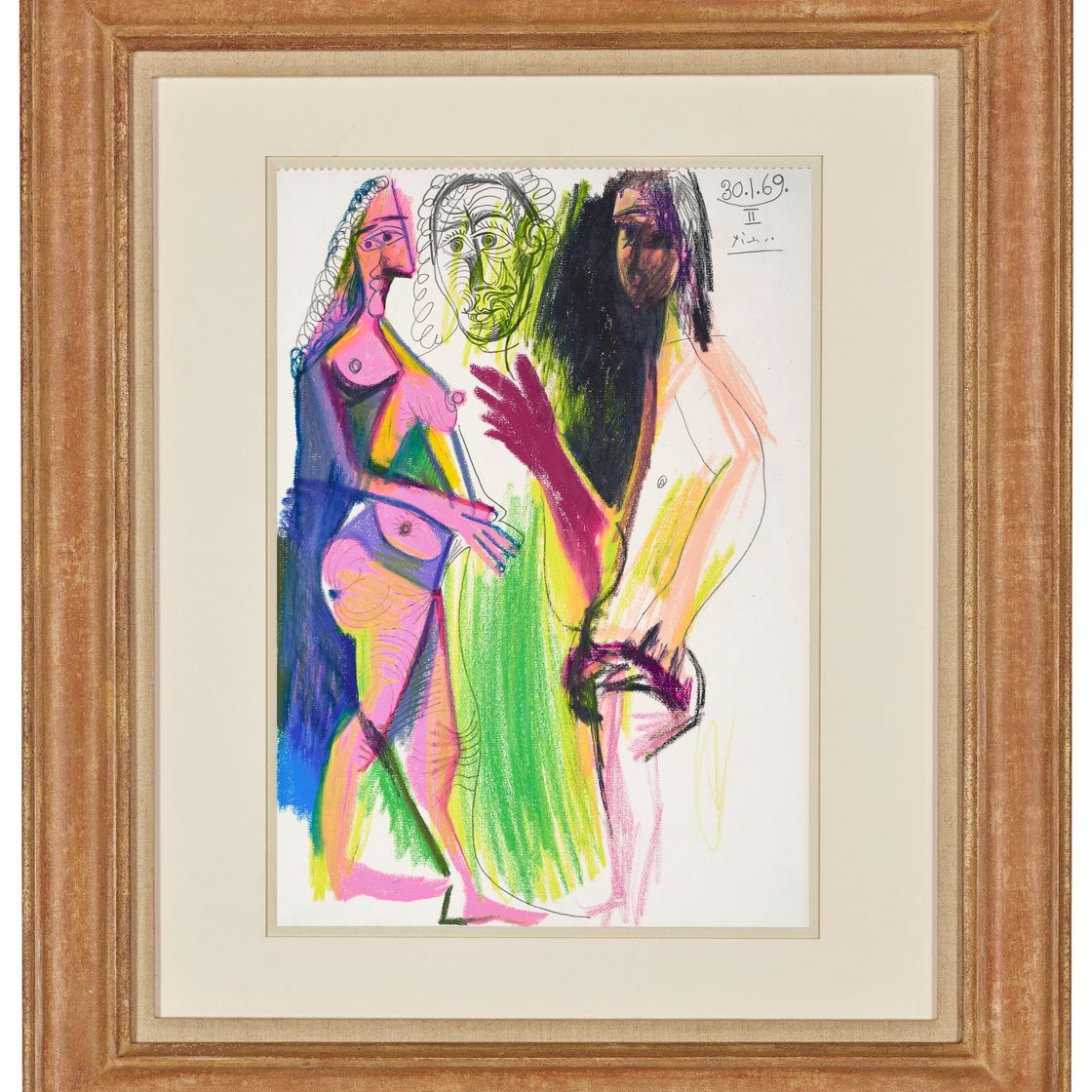 Pablo Picasso — Дебют трех персонажей, изображение 3