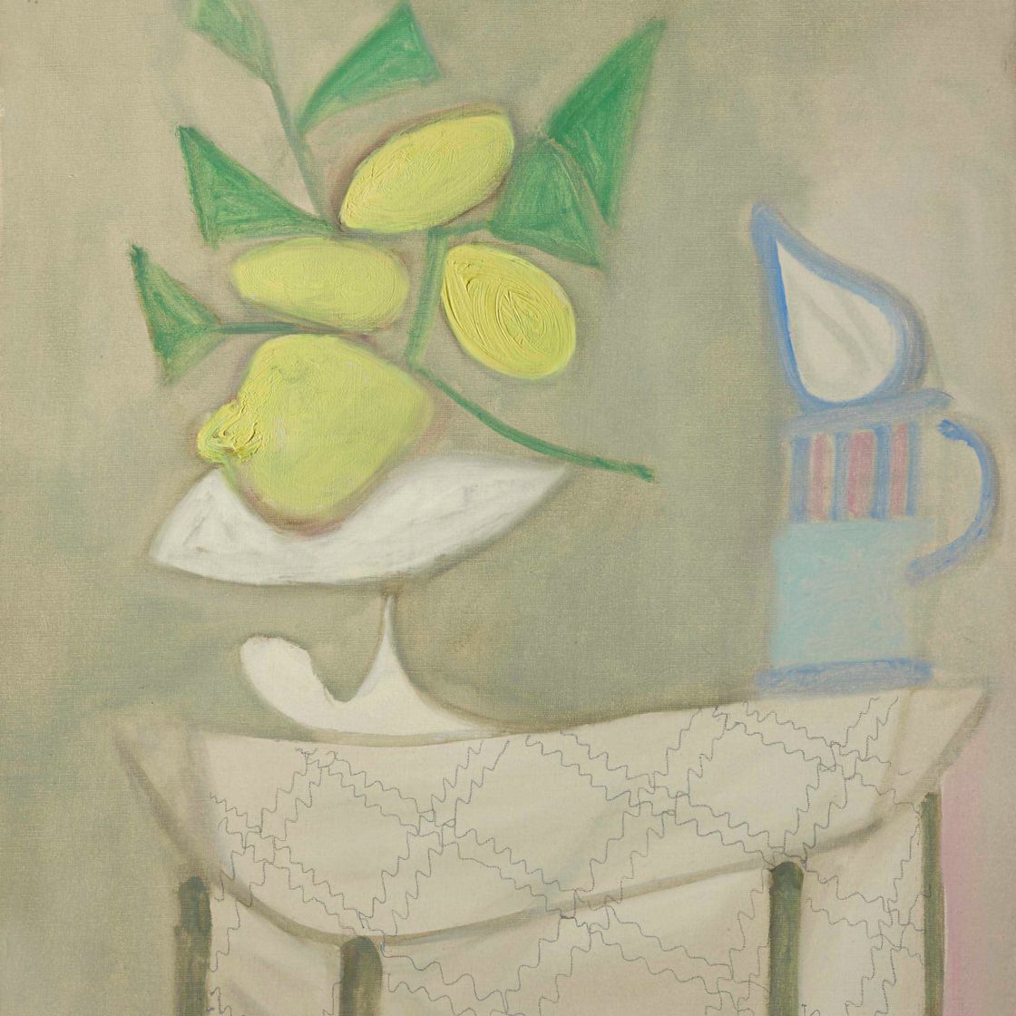 Pablo Picasso — Смерть природы среди цитрусовых