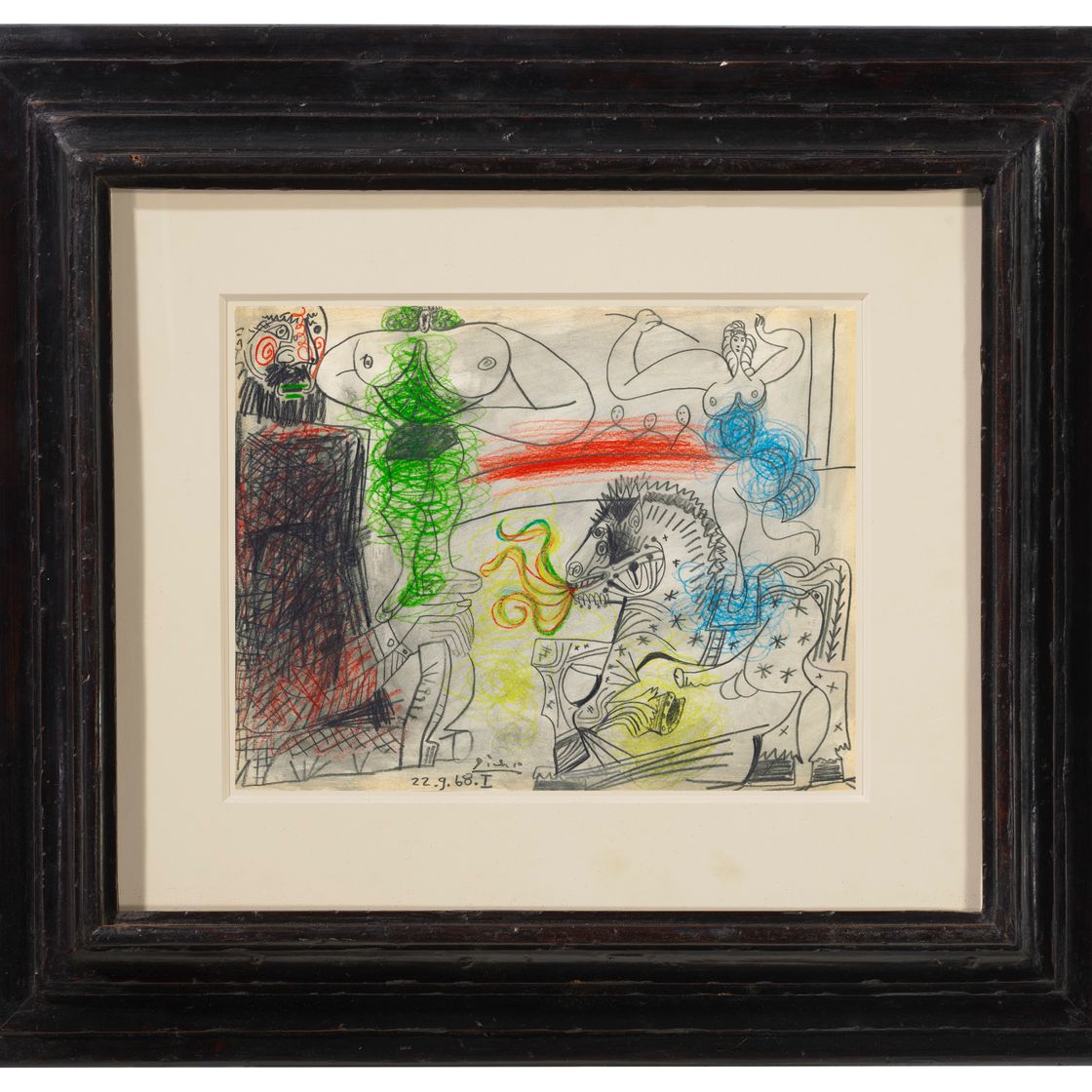 Pablo Picasso — Сцена цирка, изображение 2