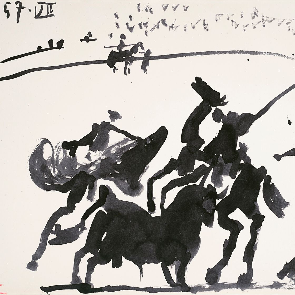 Pablo Picasso — Коррида, изображение 1