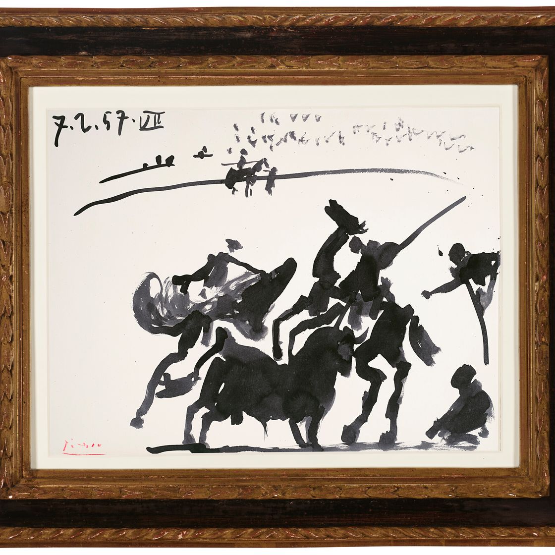 Pablo Picasso — Коррида, изображение 3