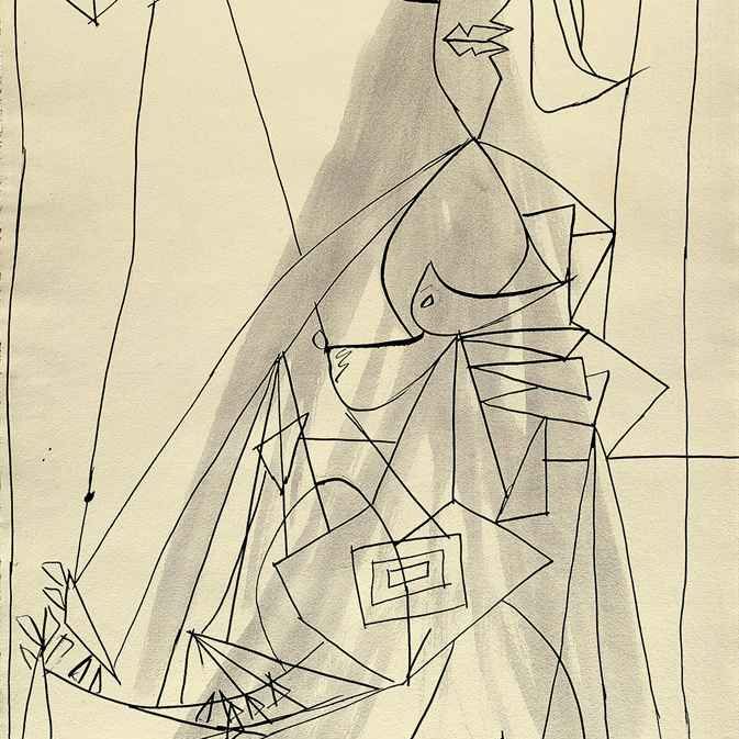 Pablo Picasso — Беньез и кабинка для переодевания