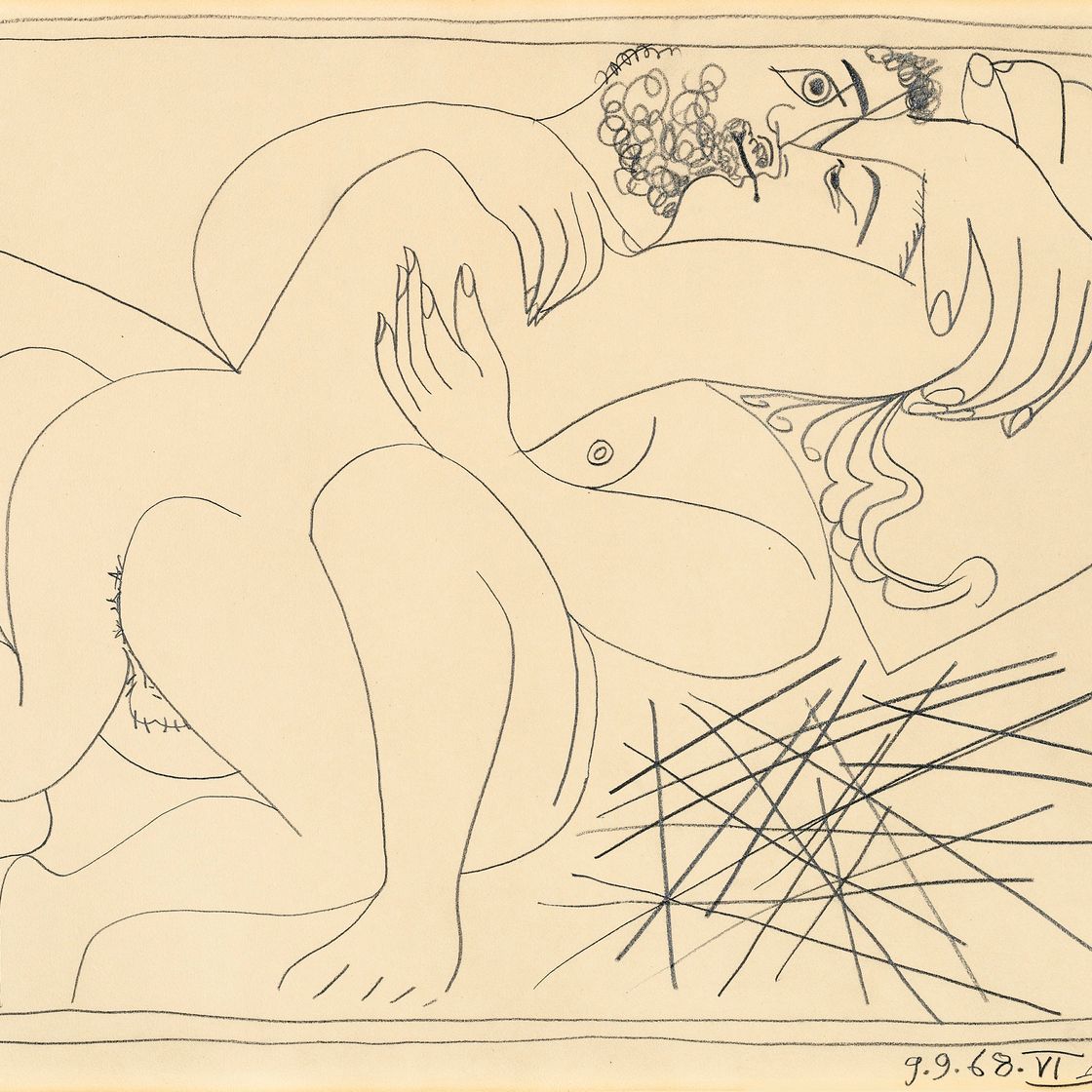 Pablo Picasso — Л'Этрейнт, изображение 1
